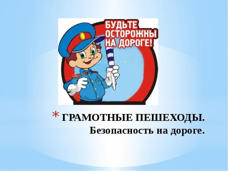 Грамотный пешеход.