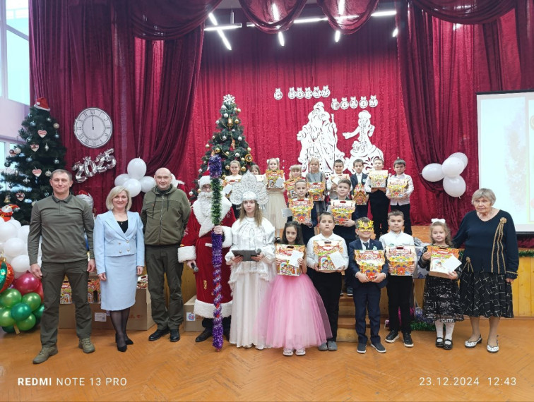 Новогодняя сказка на гимназической сцене.